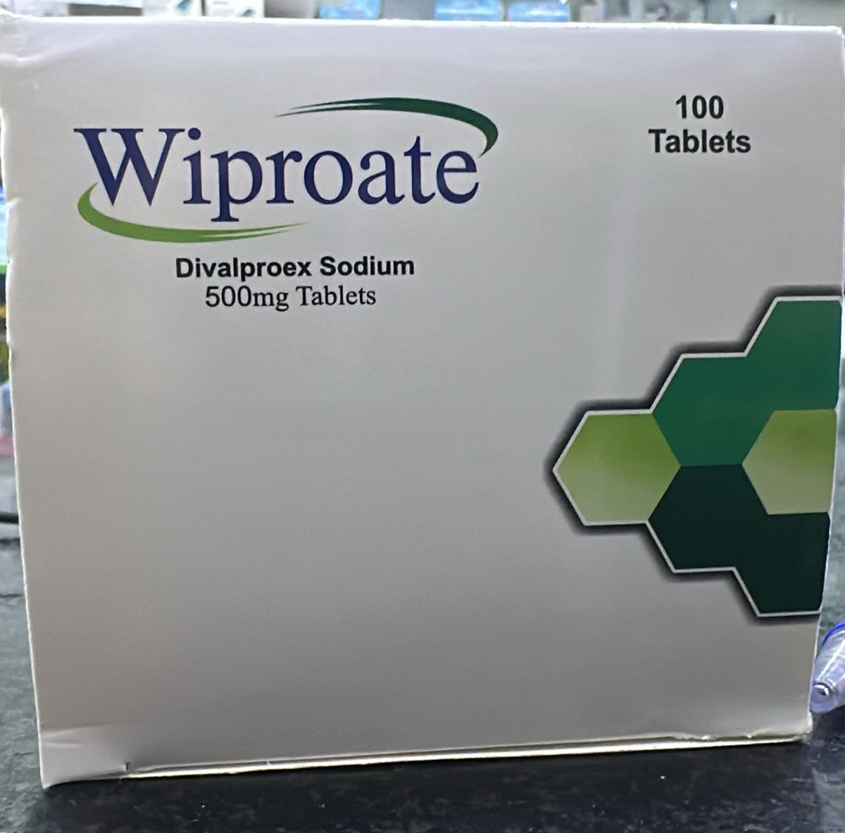 WIPROATE 500MG TAB (1 box=100s/ 1strip=10s tab)