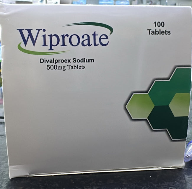 WIPROATE 500MG TAB (1 box=100s/ 1strip=10s tab) Hover Image