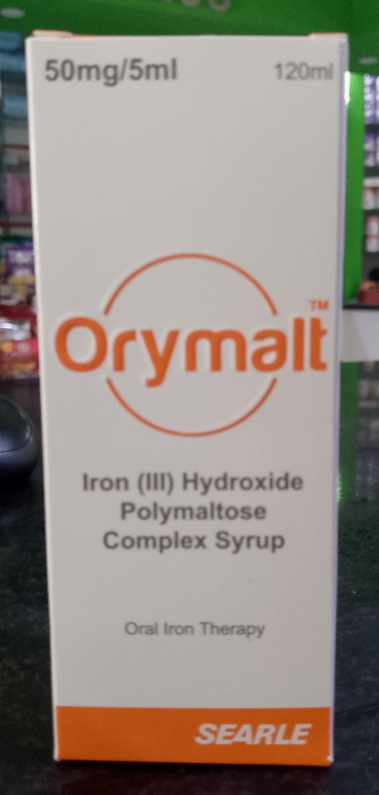 ORYMALT 120ML 50MG/5ML SYP