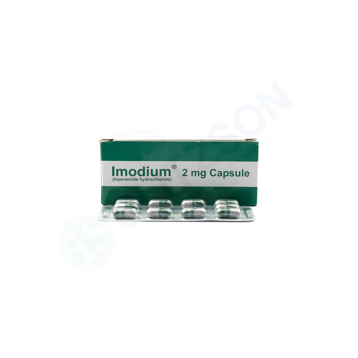 Imodium Capsules 2mg (1 Strip = 12 Capsules)