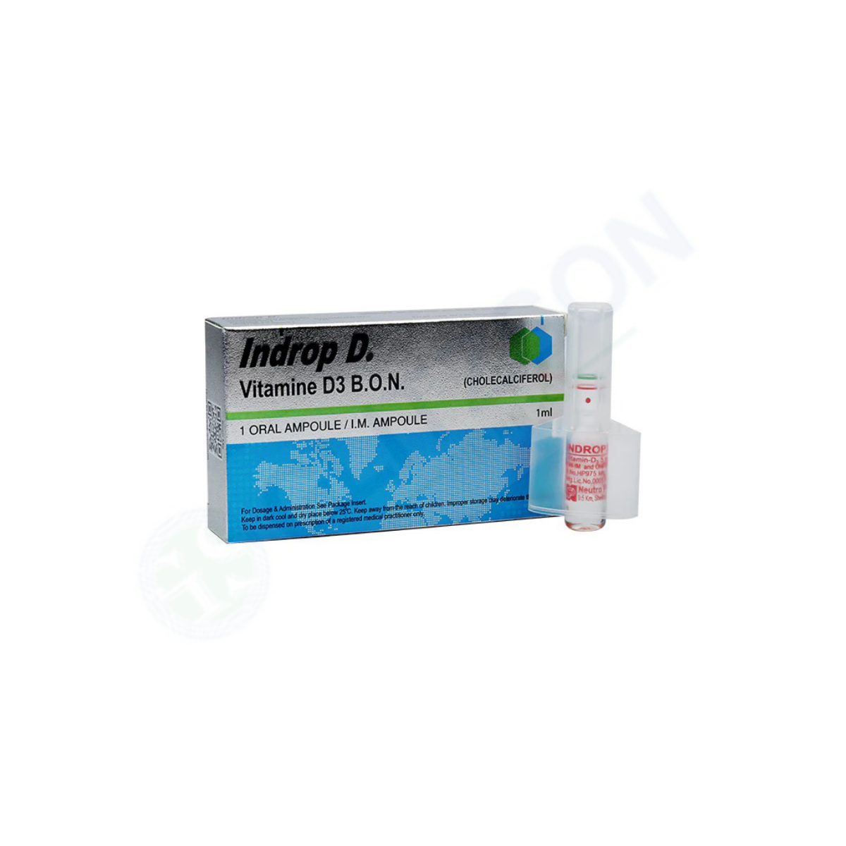 Indrop-D Oral/Im Injection 200,000Iu 1ml (1 Box = 1 Injection)
