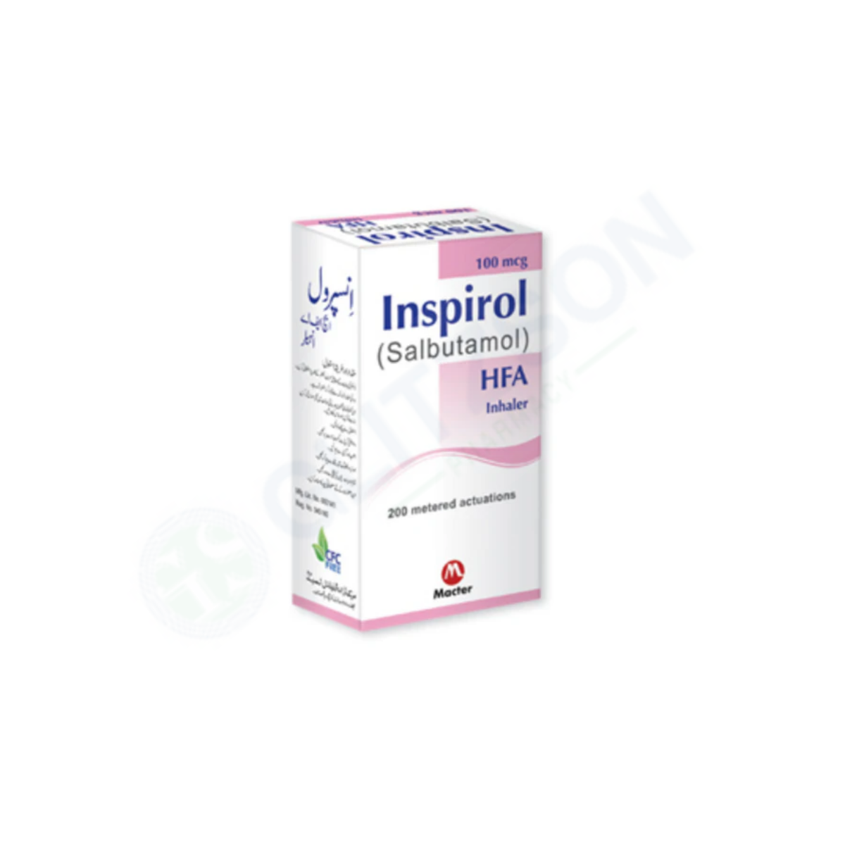 Inspirol HFA Inhaler 100mcg