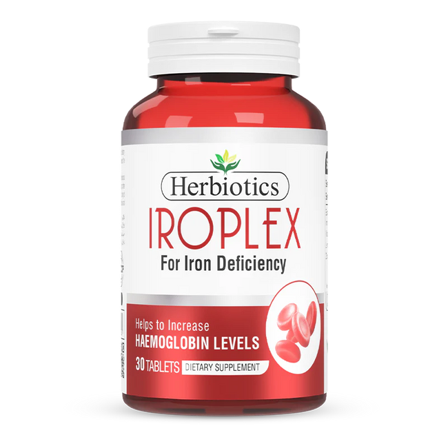 Herbiotics Iroplex Tablets (1 Bottle = 30 Tablets) Hover Image