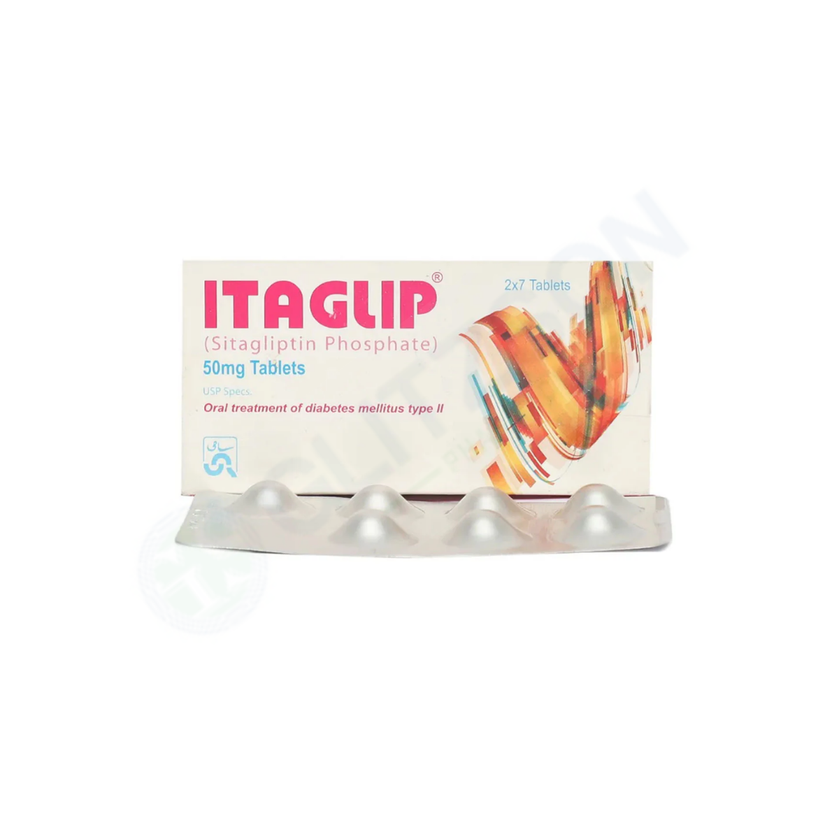 Itaglip Tablets 50mg (1 Box = 14 Tablets)