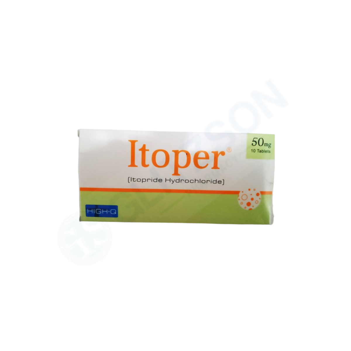 Itoper Tablets 50mg (1 Box = 1 Strip)(1 Strip = 10 Tablets)