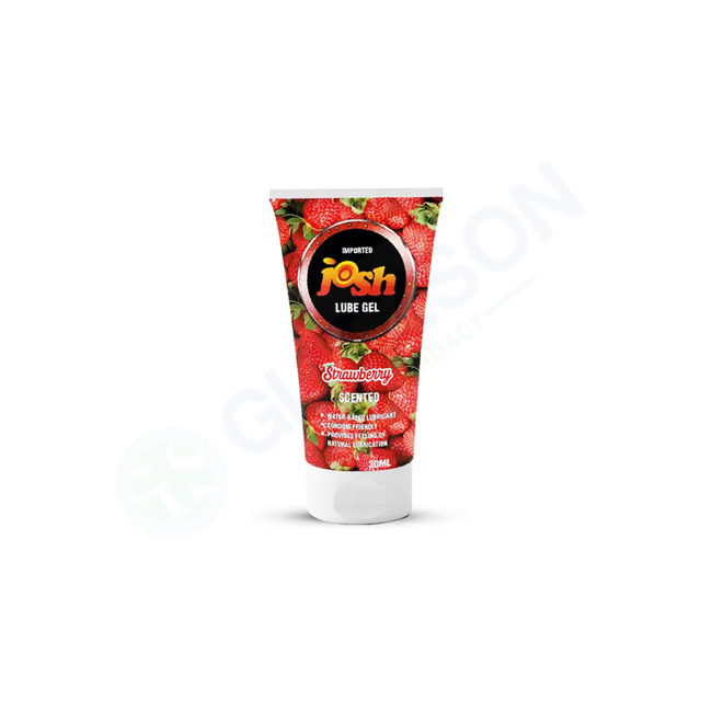 Josh Strawberry Lube Gel Hover Image