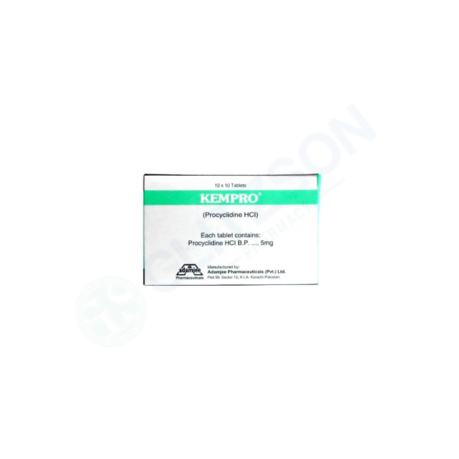 Kempro Tablets 5mg (1 Box = 5 Strips) (1 Strip = 20 Tablets) Hover Image