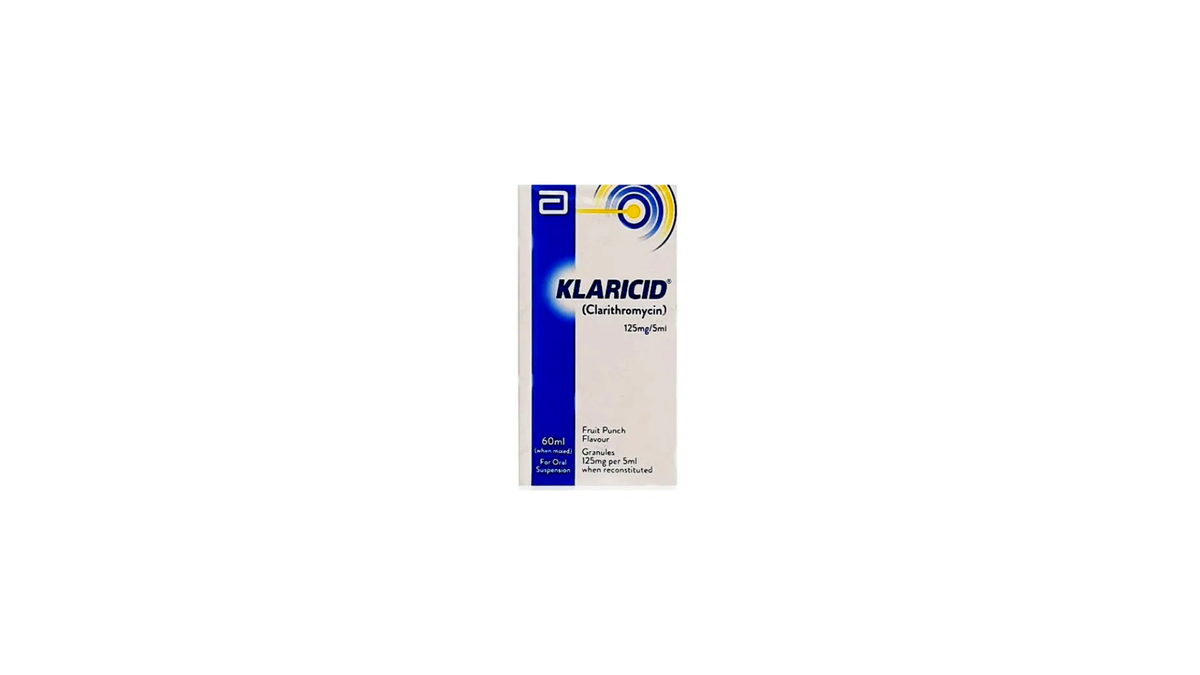 Klaricid 60ml Suspension 125mg/5ml
