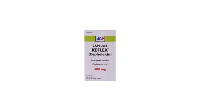 Keflex Capsules 500mg (1 Box = 1 Strip)(1 Strip = 12 Capsules) Hover Image