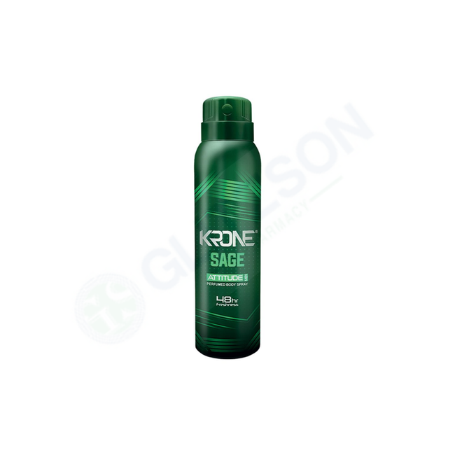 Krone Attitude Sage Body Spray 150ml Hover Image
