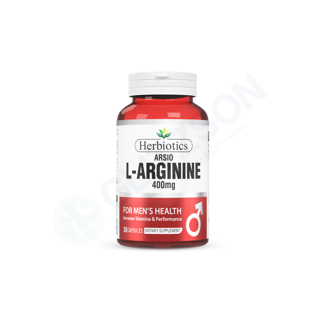 Herbiotics L ARGININE 400mg Tab Hover Image