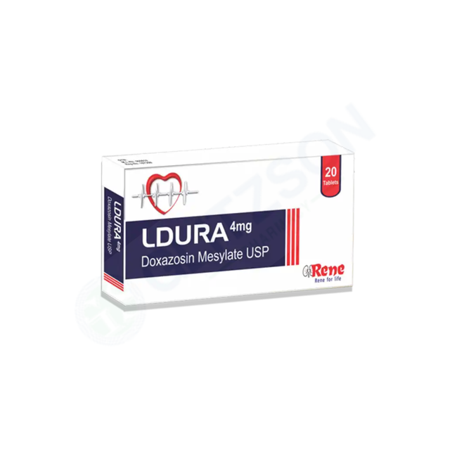 LDURA Tablets 4mg (1 Box = 2 Strips) (1 Strip = 10 Tablets) Hover Image