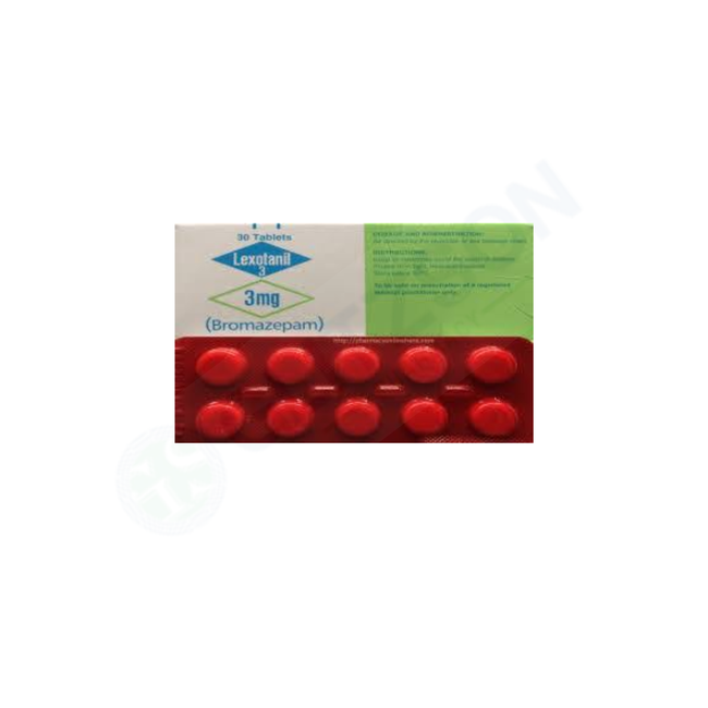 LEXOTANIL 3MG TAB (1 BOX = 50TAB) Hover Image