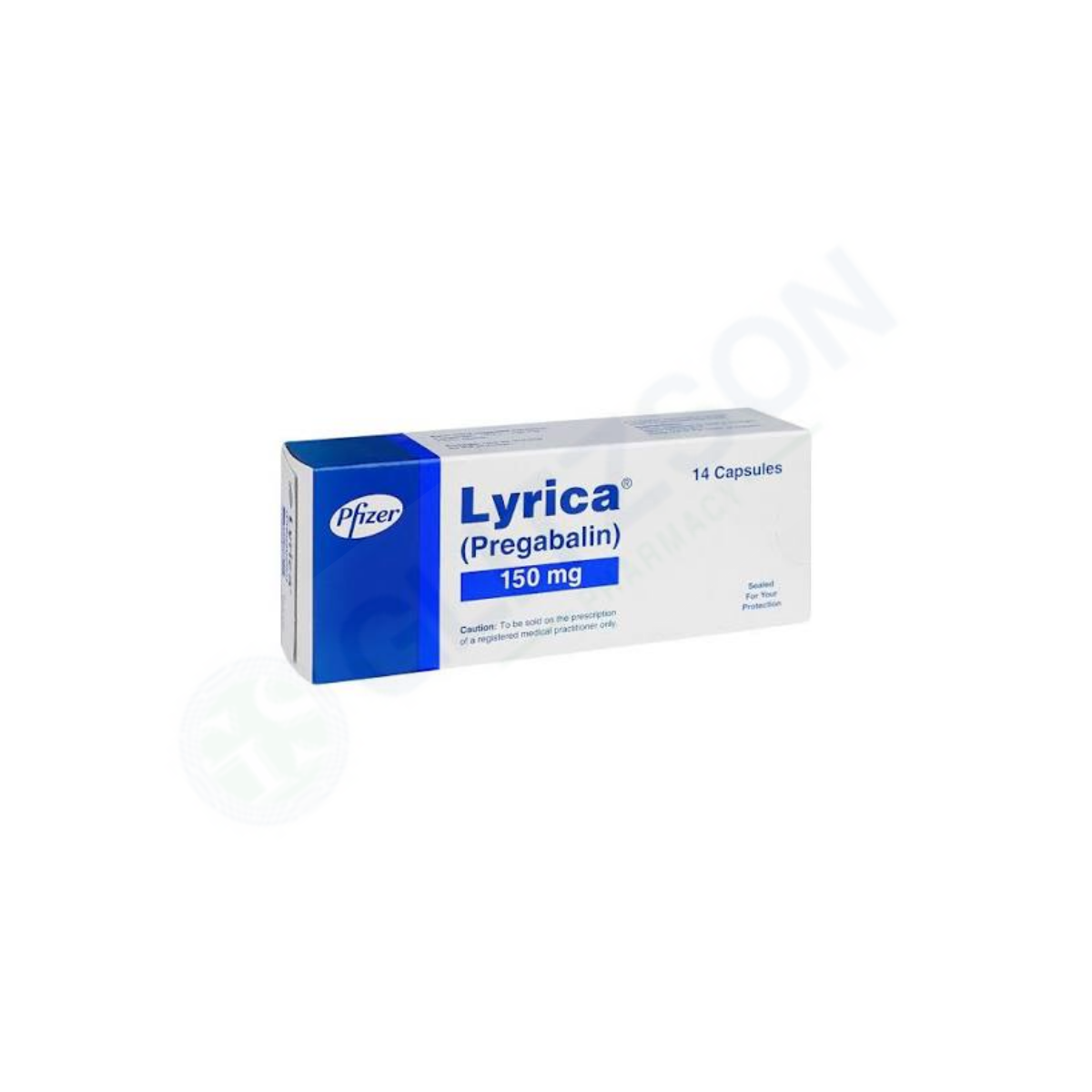 Lyrica Capsules 150mg (1 Box = 1 Strip)(1 Strip = 14 Capsules)