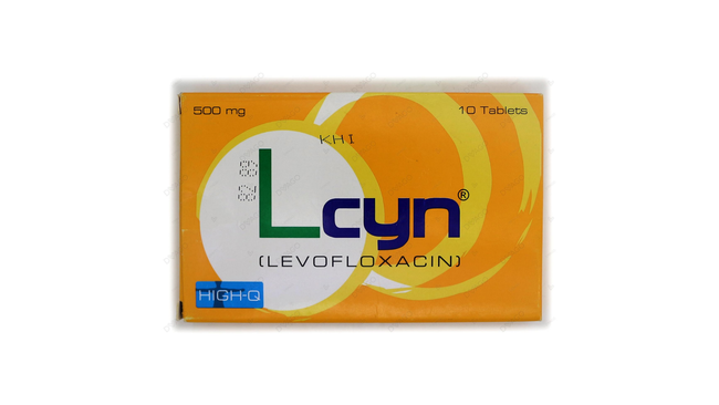 Lcyn Tablets 500mg (1 Box = 1 Strip)(1 Strip = 10 Tablets) Hover Image