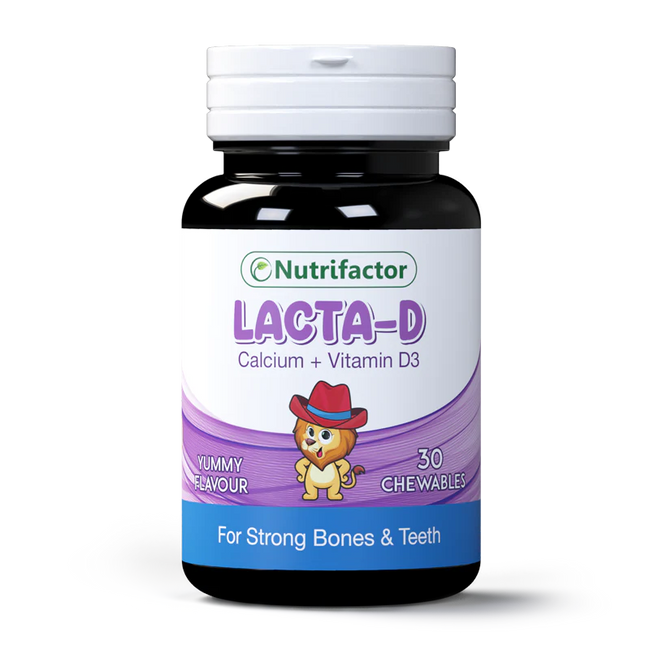 Nutrifactor Lacta-D Tablets (1 Bottle = 30 Tablets) Hover Image