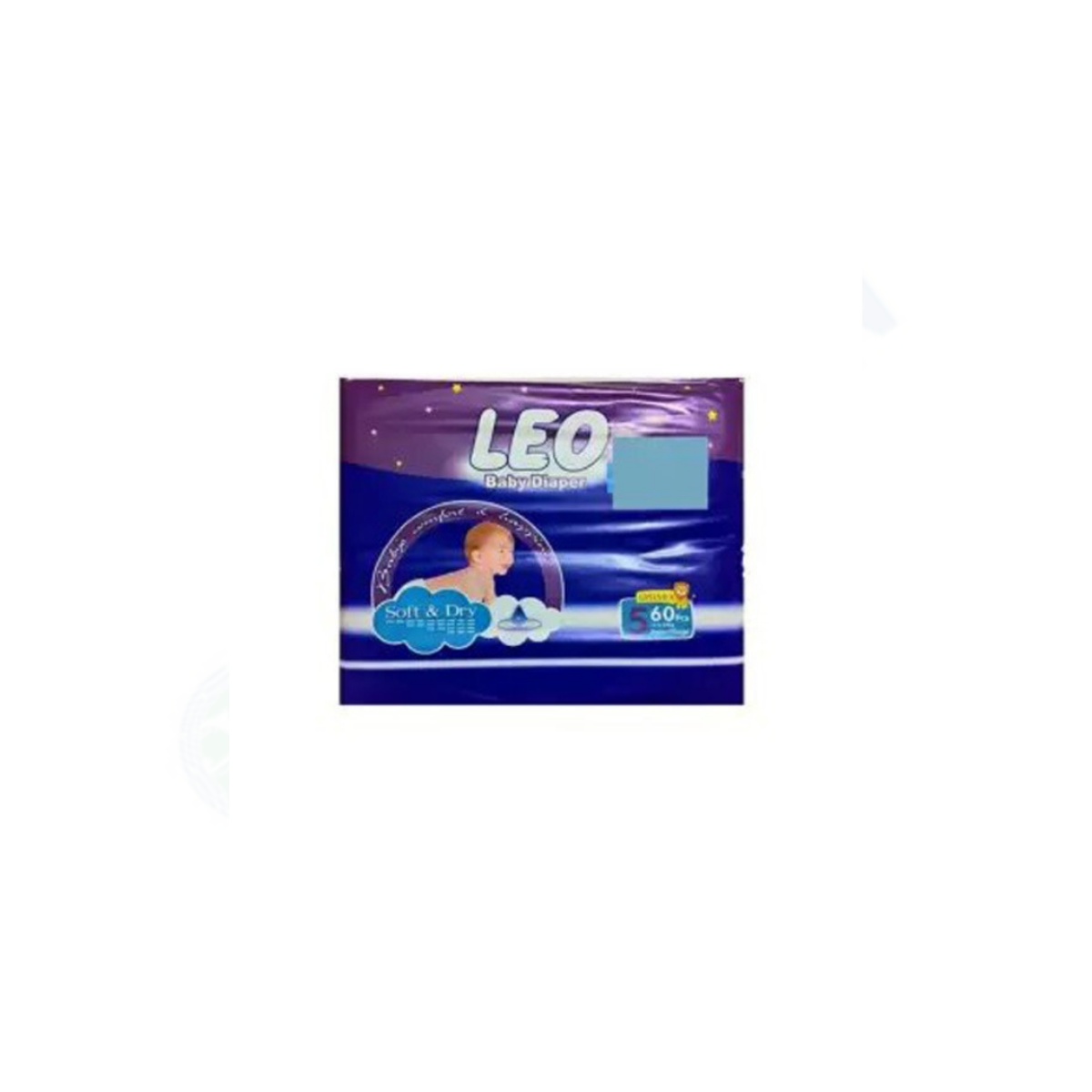 Leo Baby Diapers Super Mega Pack Size 5 X-Large 60Pcs