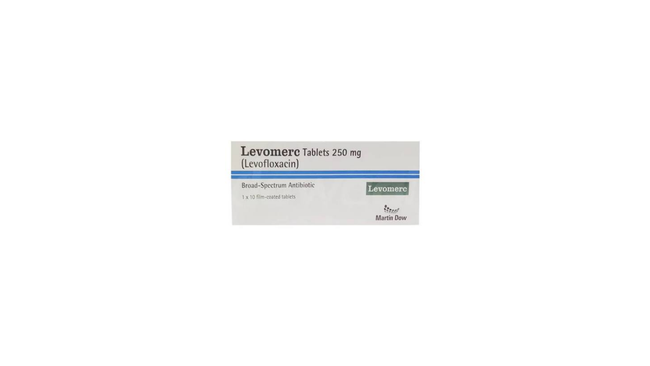 Levomerc Tablets 250mg (1 Box = 1 Strip)(1 Strip = 10 Tablets) Hover Image