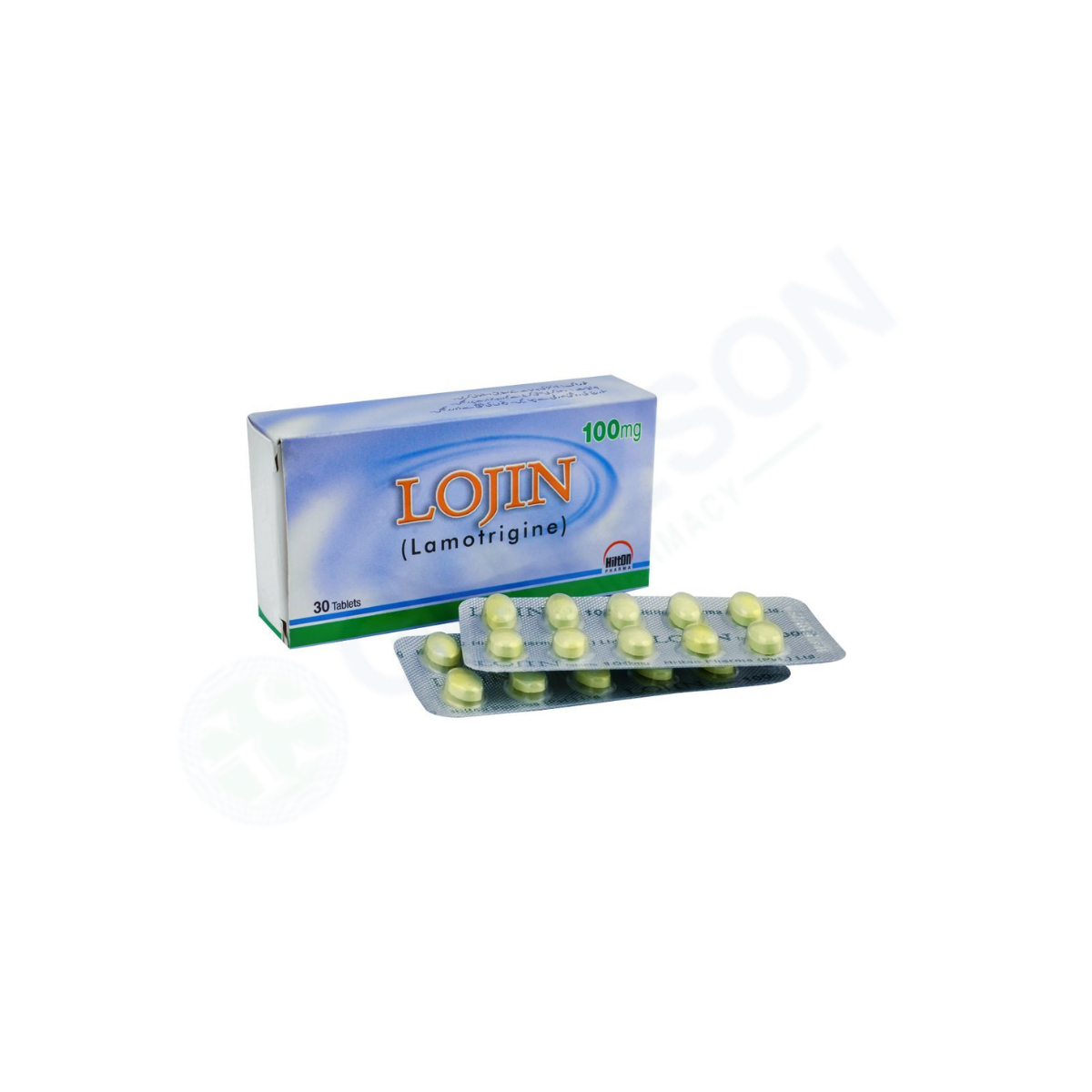 Lojin Tablets 100mg (1 Strip = 10 Tablets)