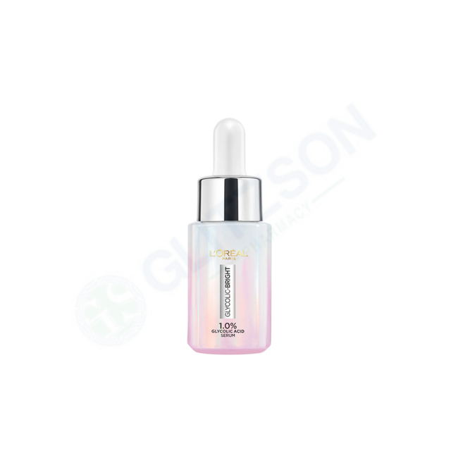 Loreal Paris Glycolic Bright Instant Glowing Face Serum 15ml Hover Image