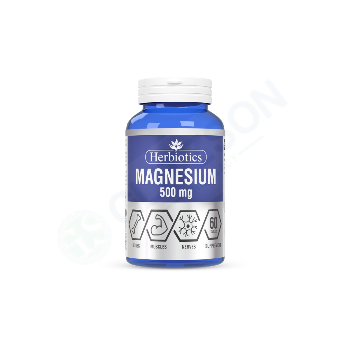 Herbiotics MAGNESIUM 500MG Tab 60s