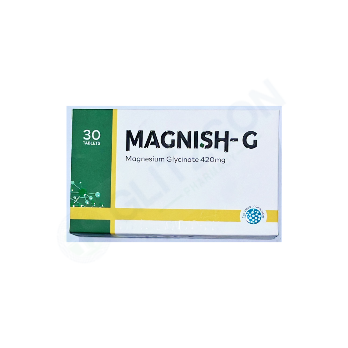 MAGNISH-G 420MG TAB (MAGNESIUM GLYCINATE) (1box =30tab)