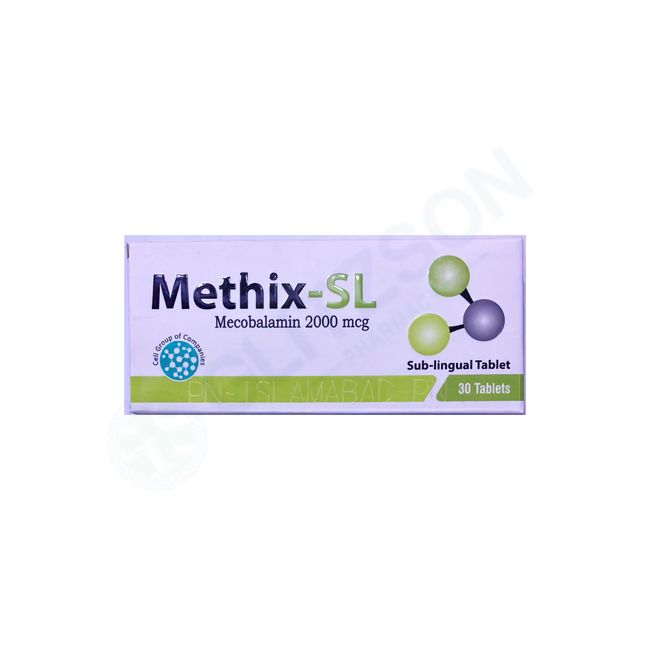 METHIX SL 2000MCG TAB (sub-lingual) (1BOX =30TAB) Hover Image