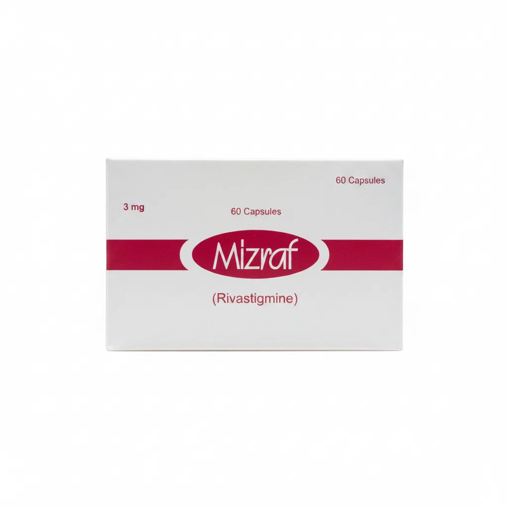 Mizraf 3mg 60s capsule (Rivastigmine,)