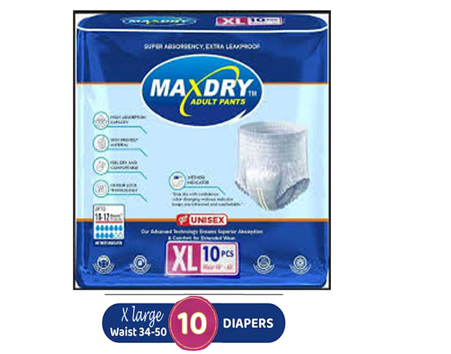 Maxdry Adult Pent XL 10s Hover Image
