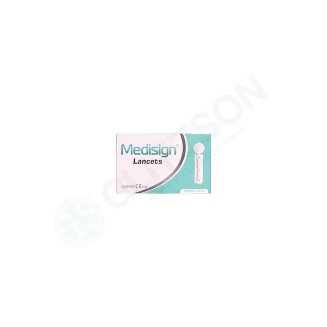Medisign Blood Lancets (Box = 200 Lancets) Hover Image