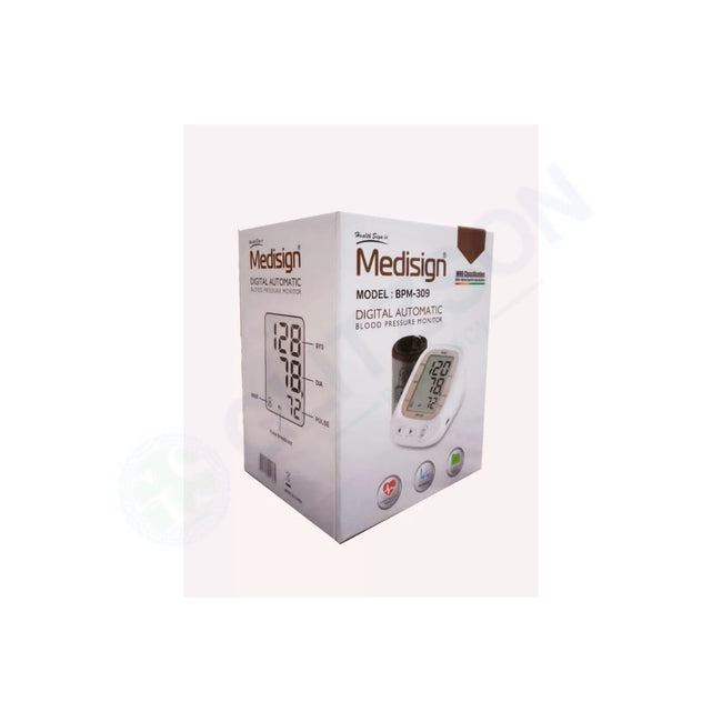 Medisign Digital Blood Pressure Monitor BPM 309 Hover Image