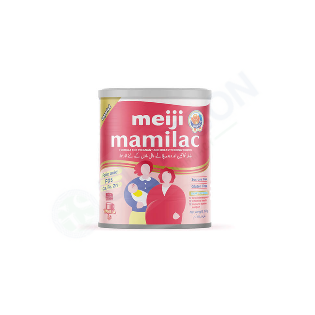 Meiji Mamilac Vanilla Sucrose Free Milk Powder 350g Hover Image