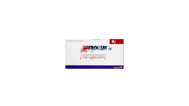 Meronem Iv Injection 1g (1 Box = 1 Injection) Hover Image