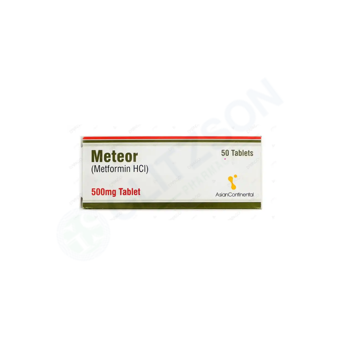 Meteor Tablets 500mg (1 Strip = 10 Tablets)