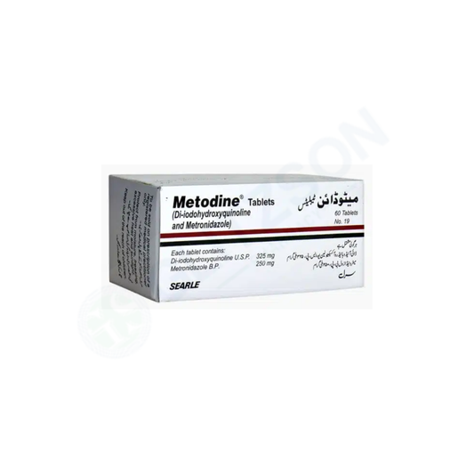 Metodine Tablets 325mg/250mg (1 Strip = 10 Tablets)
