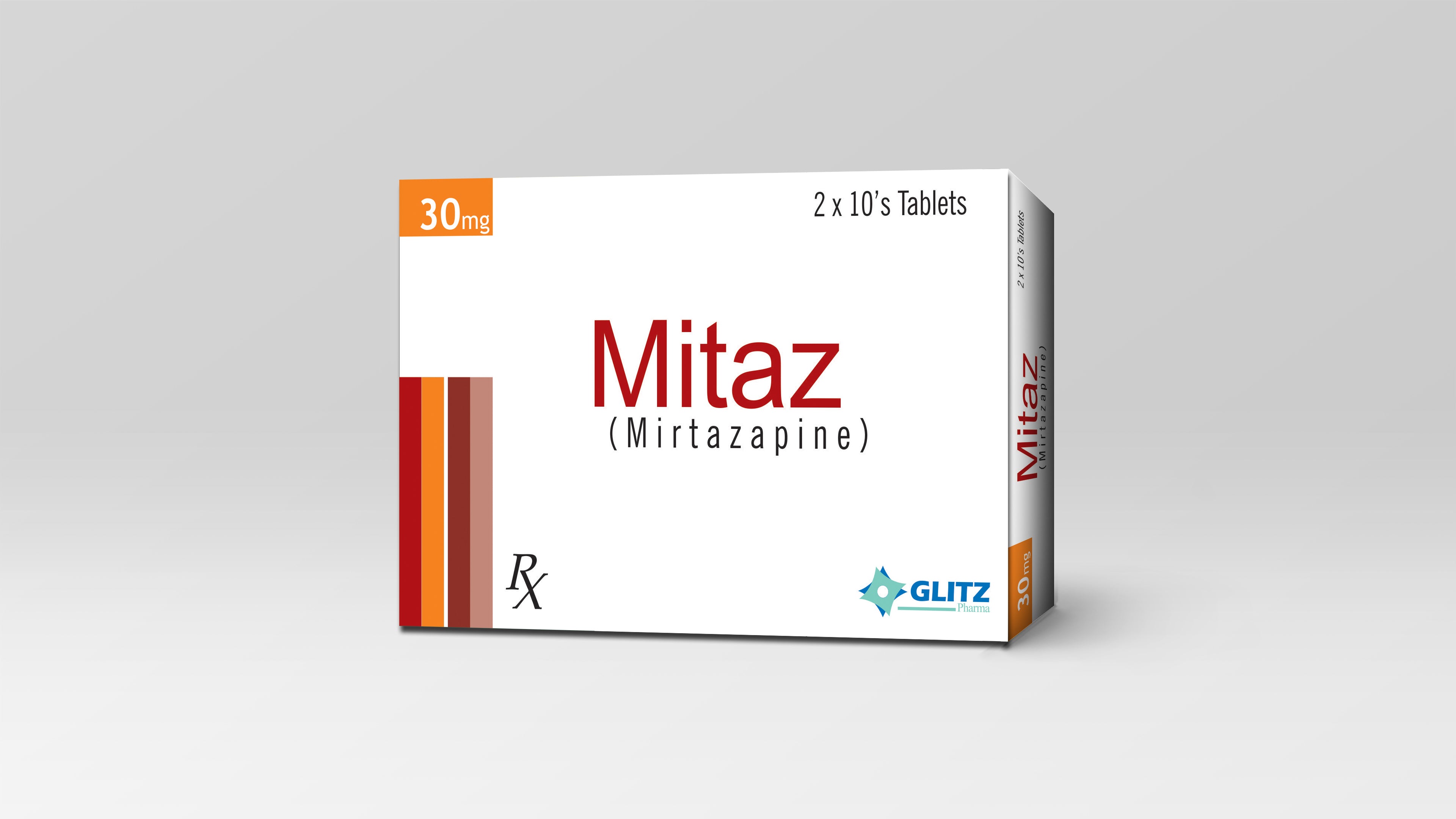 MITAZ 30MG TABLET(1 BOX=2 STRIPS)(1 STRIP=10 TABLETS)
