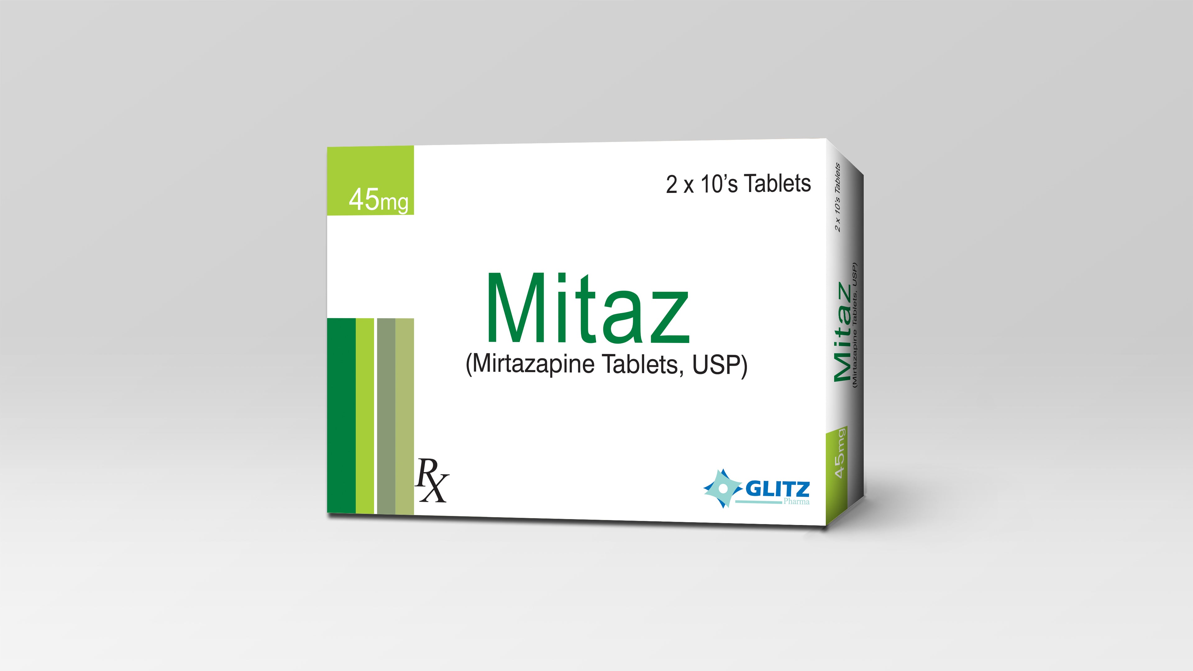 MITAZ 45MG TABLET(1 BOX=2 STRIPS)(1 STRIP=10 TABLETS)