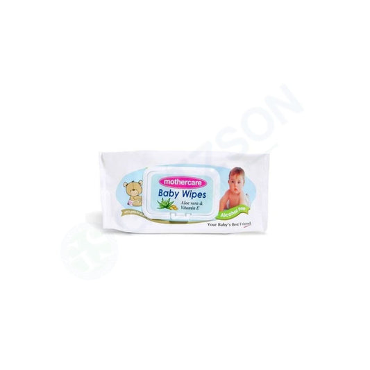 Mothercare Baby Wipes White Lid (1 Box = 72Pcs)
