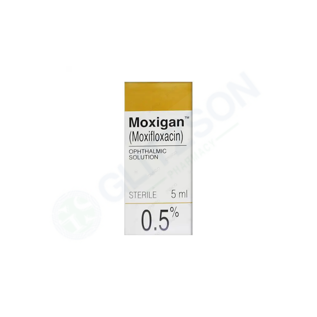 Moxigan Eye Drops 0.5% 5ml Hover Image