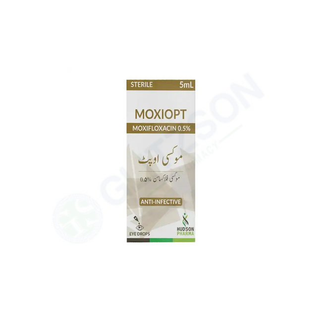Moxiopt Eye Drops 0.5% 5ml Hover Image