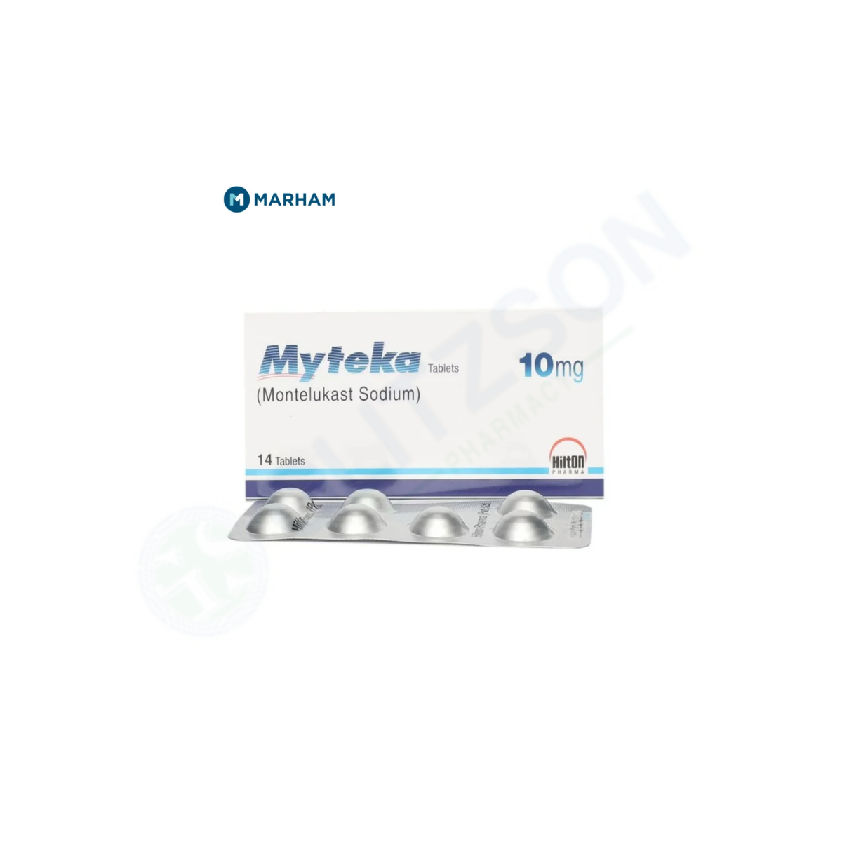 Myteka Tablets 10mg (1 Strip = 7 Tablets)(1 BOX = 14TAB)