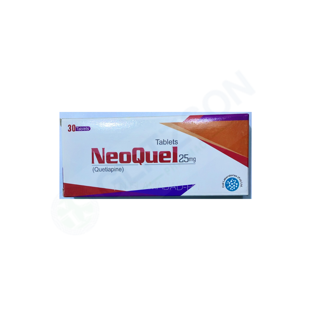 NEOQUEL 25MG TAB (1BOX =30TAB)