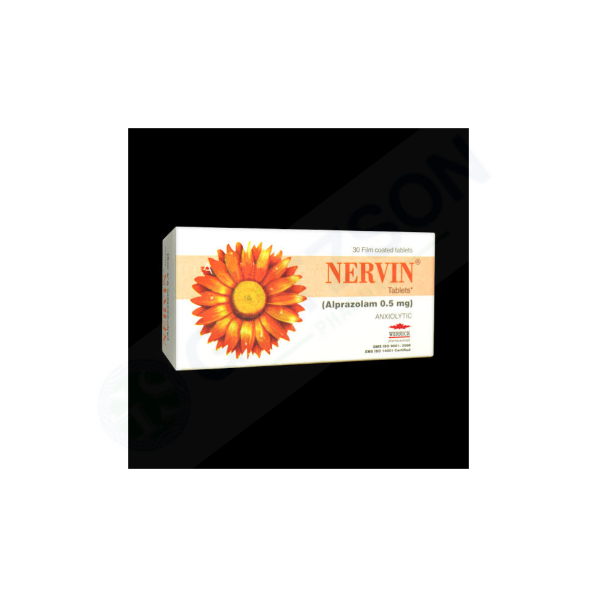 Nervin Tablets 0.5mg (1 Strip = 10 Tablets)