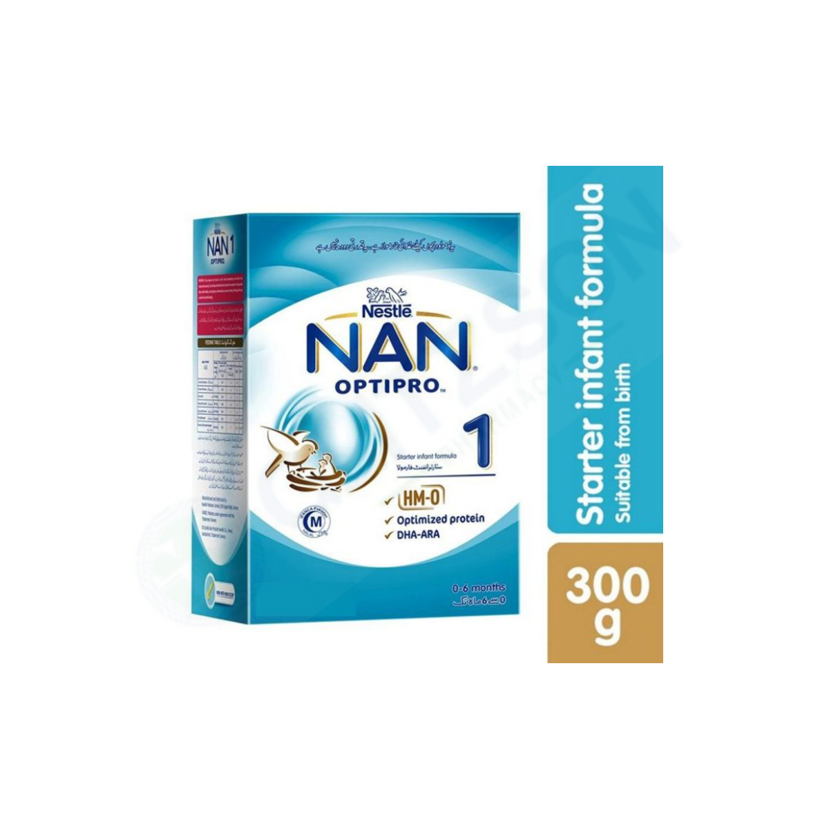 Nan stage 1 starter infant formula milk powder 300g (Soft Pack)
