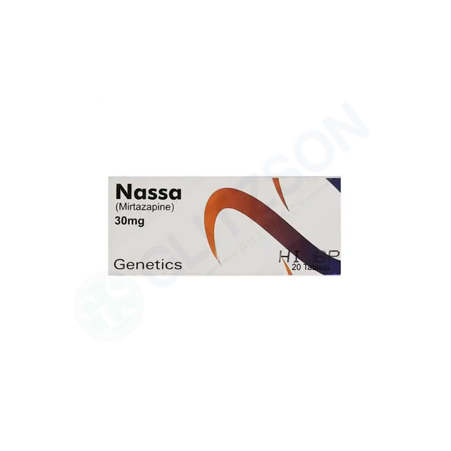 Nassa Tablets 15mg (1 Strip = 10 Tablets) Hover Image