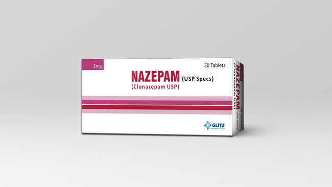 NAZEPAM 2MG TABLET(1 BOX=3 STRIPS)(1 STRIP=10 TABLETS) Hover Image
