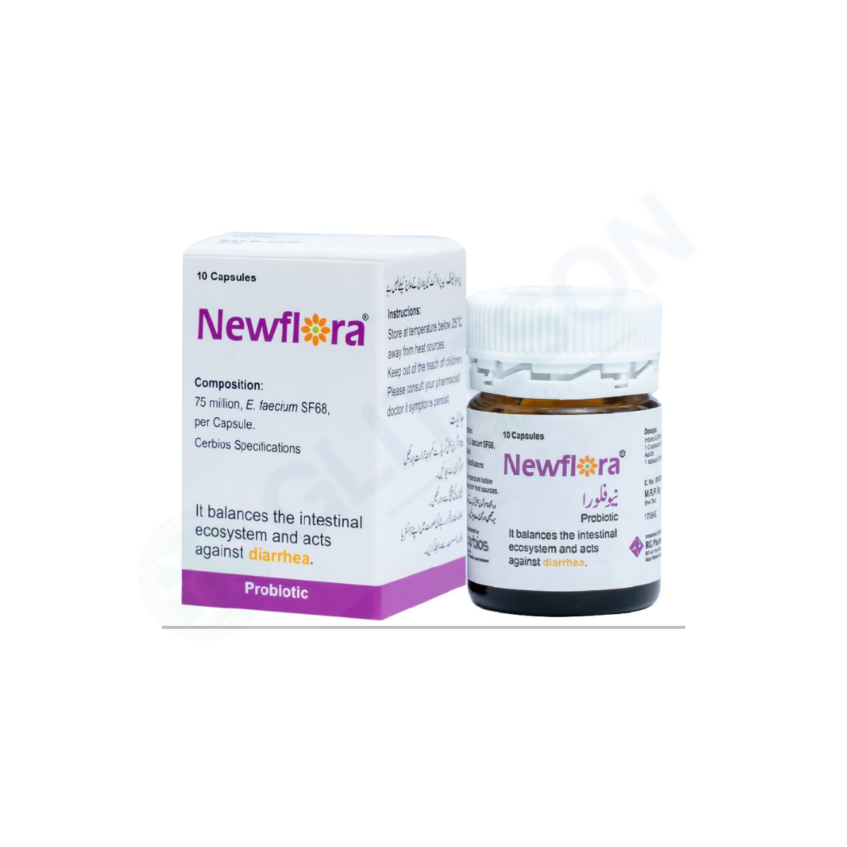 Newflora Capsules (1 Box = 1 Strip)(1 Strip = 10 Capsules)