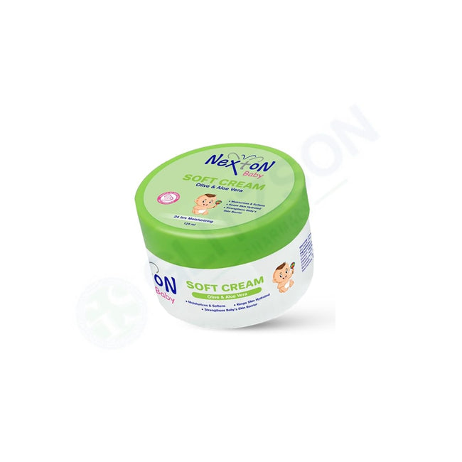 Nexton Baby Soft Cream Olive and Aloe 125ml Hover Image