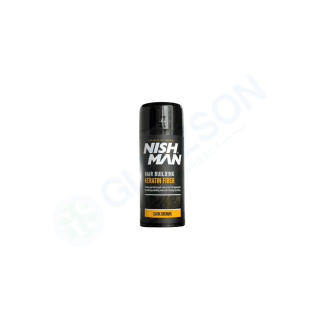 Nishman Hair Building Keratin Fiber Dark Brown Hover Image