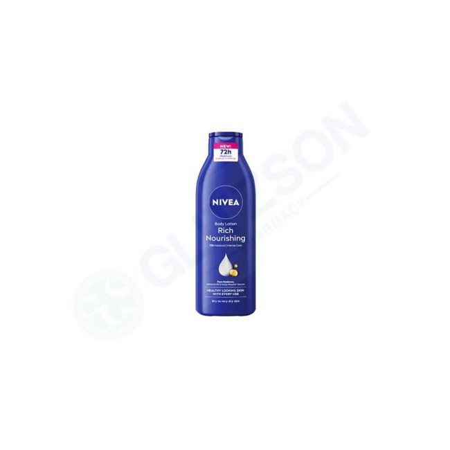 Nivea Body Lotion Rich Nourishing 250ml Hover Image